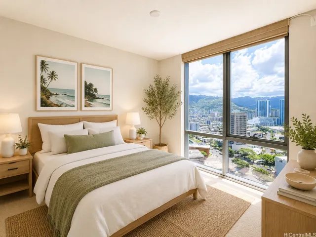 Bedroom 3 virtual staging