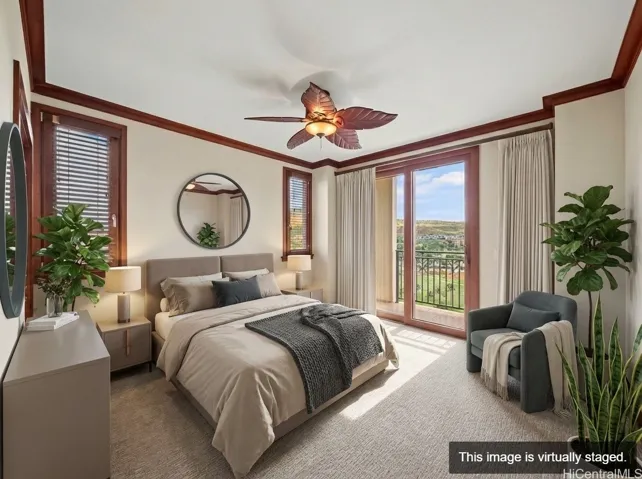 virtual staging the master bedroom