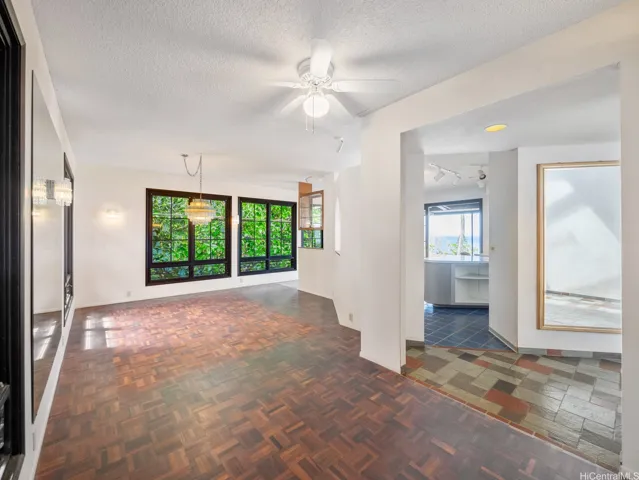 Large Formal Dining Room transitioning into Kitchen.