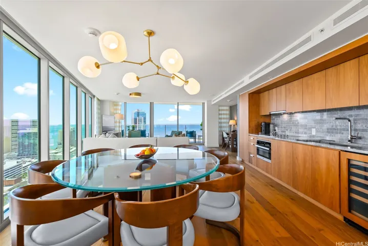 Gourmet kitchen with upscale appliances