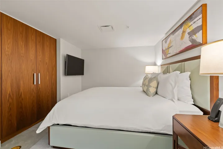 Third bedroom has plenty of closet space
