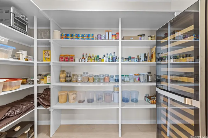 Pantry w/120 wine bottle cooler