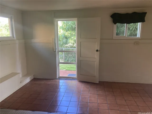 Bedroom in apartment.