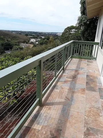 Lanai of ADU.