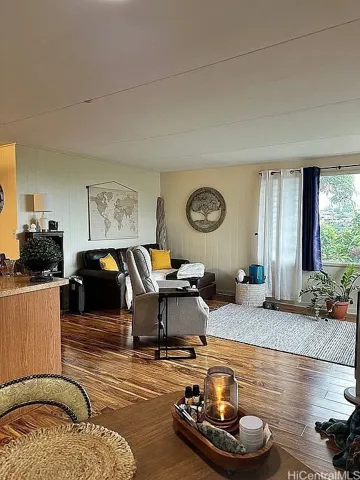 Living area of main home.