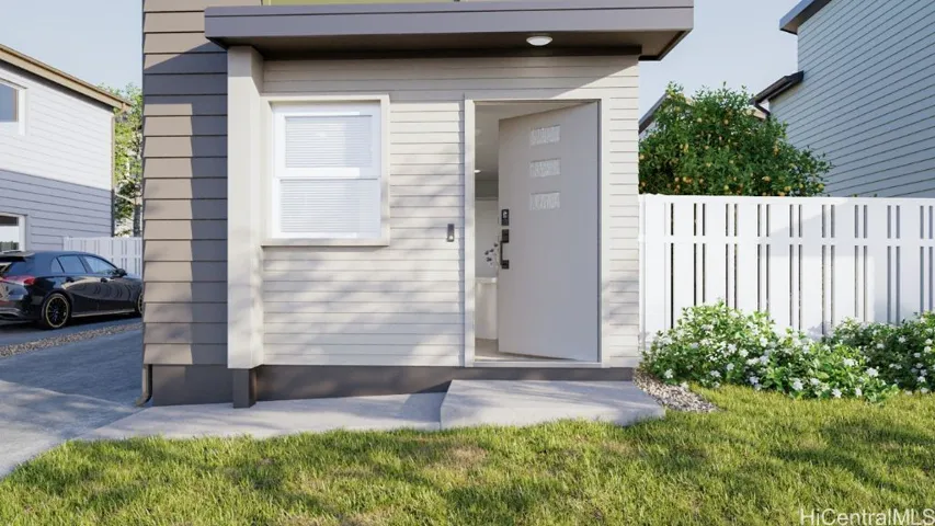 Enhanced Exterior with a private yard area