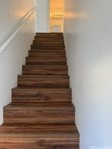 Stairs to go up  the 2nd floor.