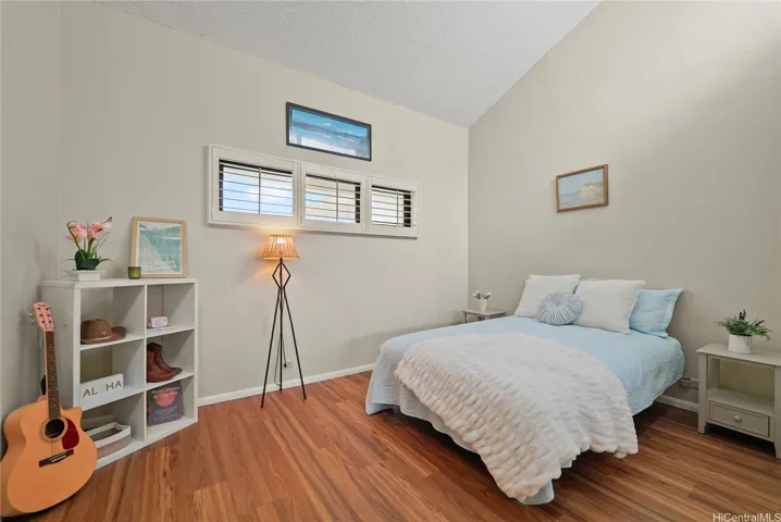 A second bedroom downstairs.