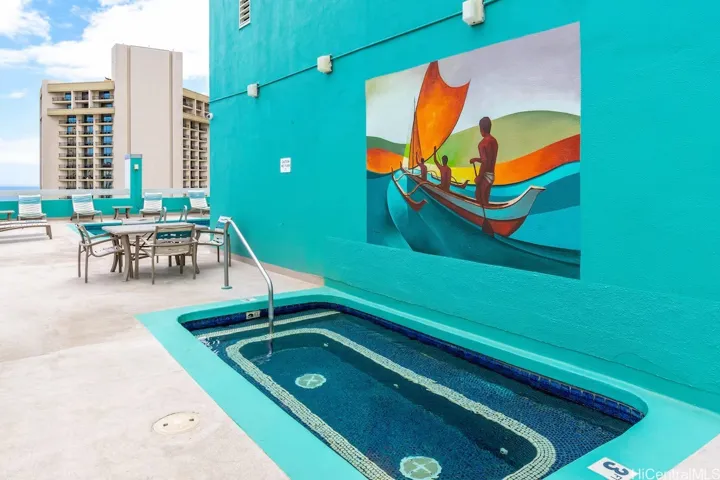 Roof top jacuzzi