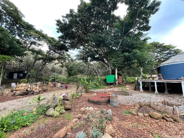 Yurt is not included and removed.