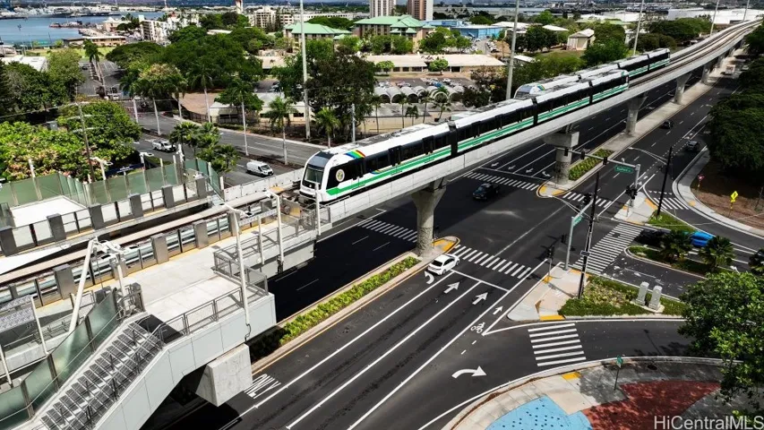 Skyline Station - ends at Airport - station stops at Joint Hickam Base.