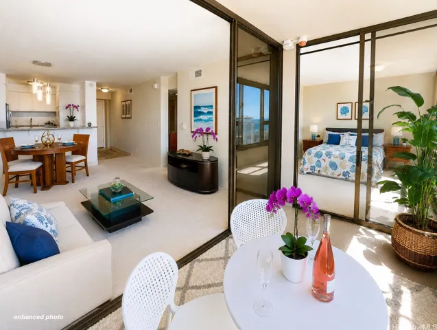 Lanai to Living and 2nd Bedroom
