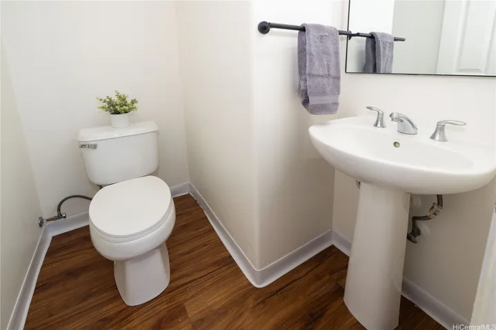 Downstairs half bathroom