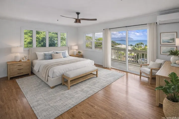 *Enhanced* Primary bedroom with views