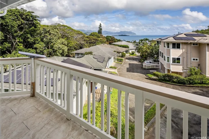 Primary bedroom lanai views