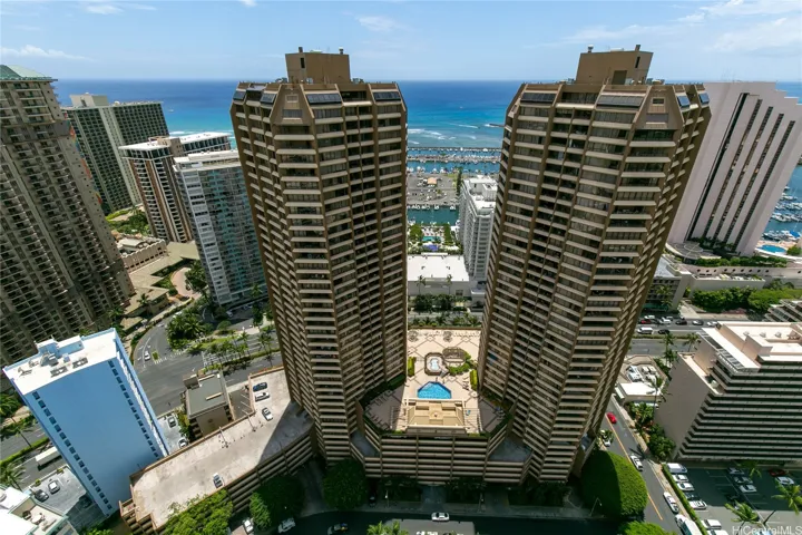 Pool on the 11th floor with great views