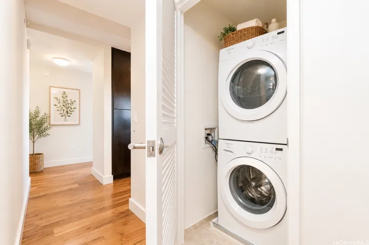 washer and dryer
