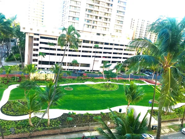 view from living room