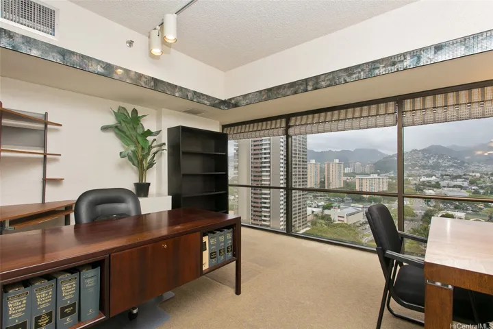 Welcome to Century Square office #1706!  Enjoy serene mountain views from the cool side of the building.