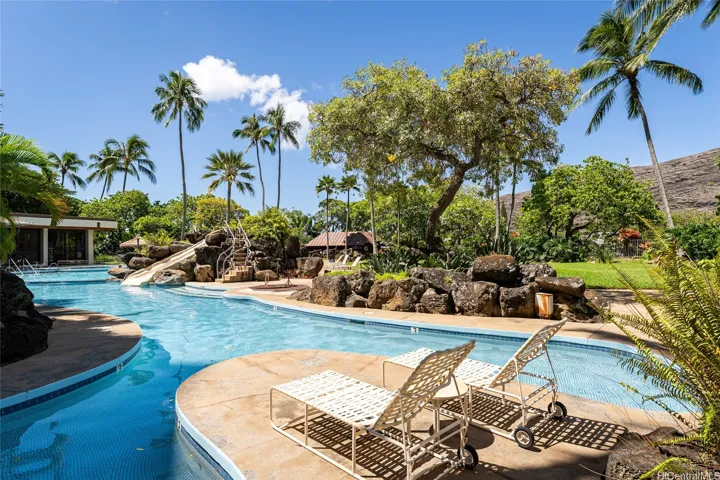 1 of 2 expansive pools, both accessible to all