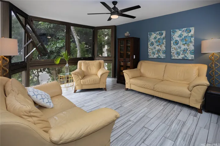 Spacious living area