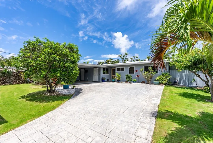 Appealing from the street. Single level home.
