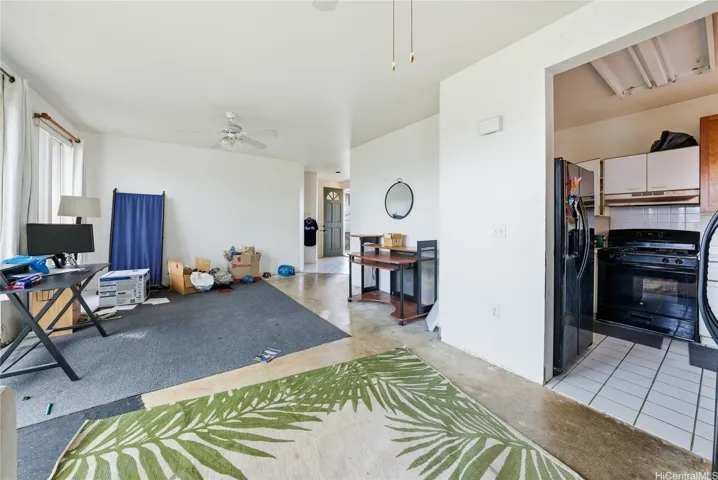 Living Room and Kitchen