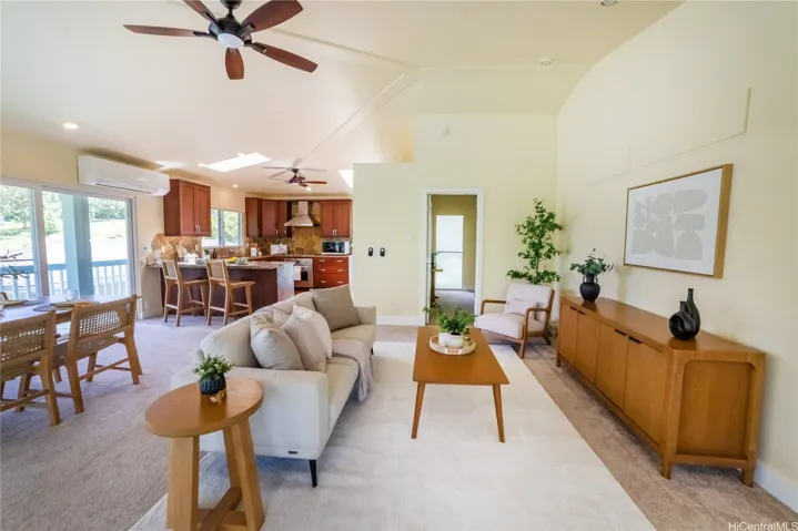 Living/Dining Room and Kitchen