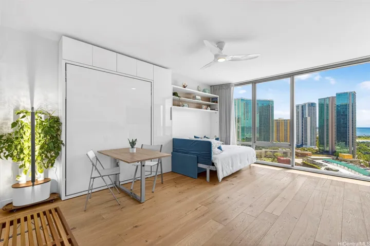 Dining table + Bed configuration