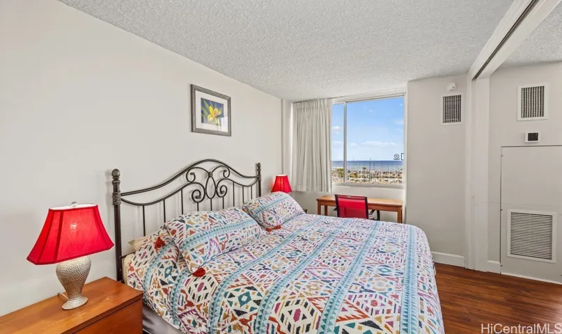 Bedroom and View