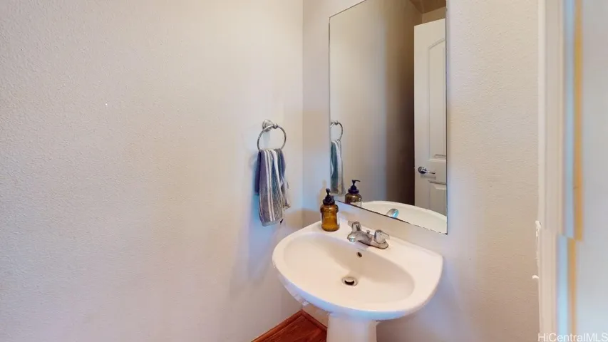 Downstairs half bath