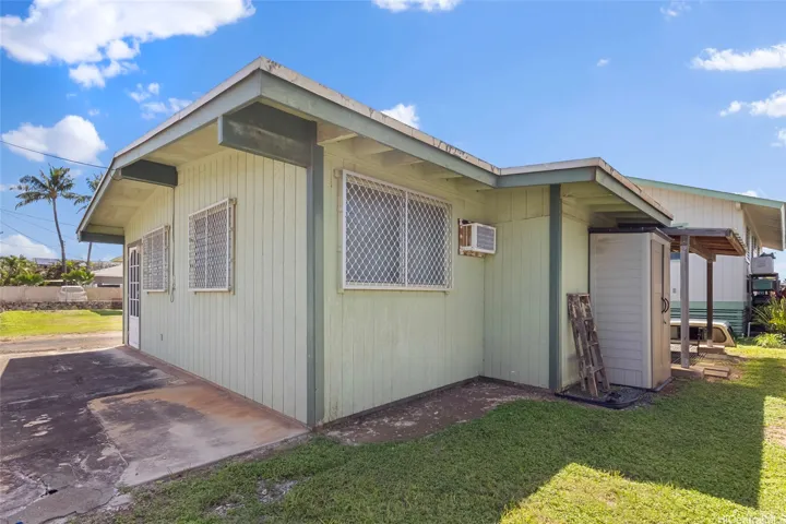Studio cottage, fronts street.