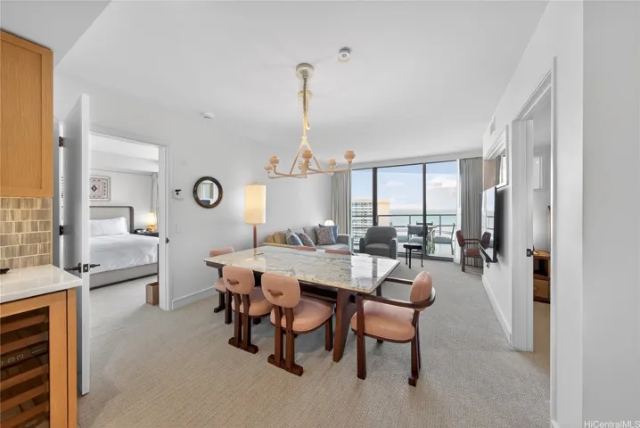 Spacious Living Room with Ocean Views