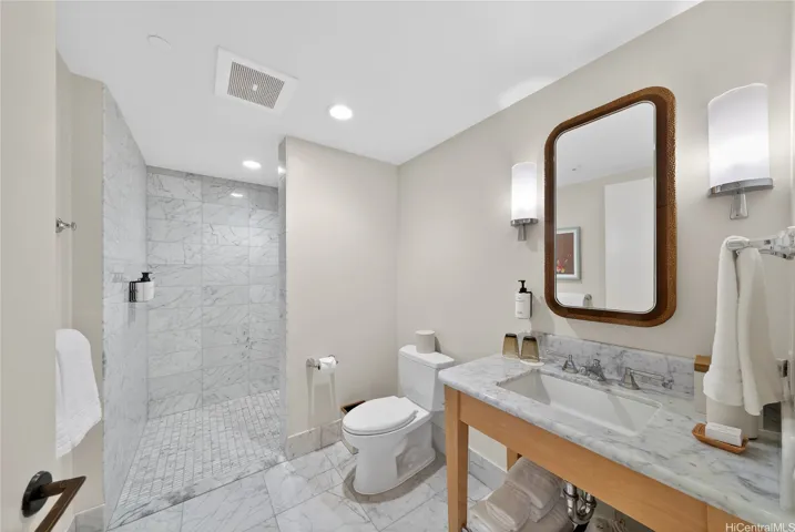 Second Bathroom with walk-in shower