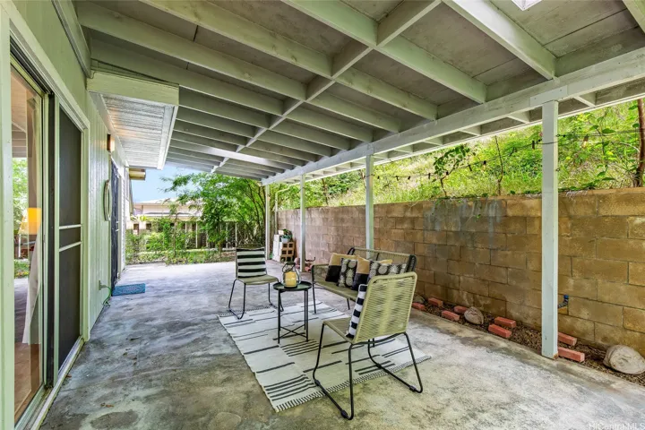 Back yard