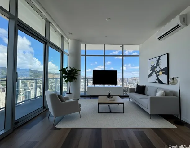 Living Room Virtually Staged