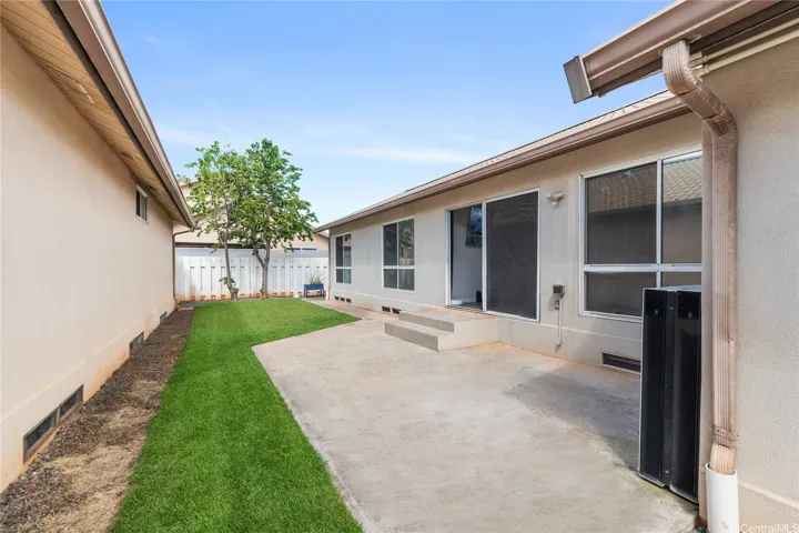 Private outdoor oasis, perfect for weekend BBQs and enjoying the beautiful Hawaii sun in your own yard.