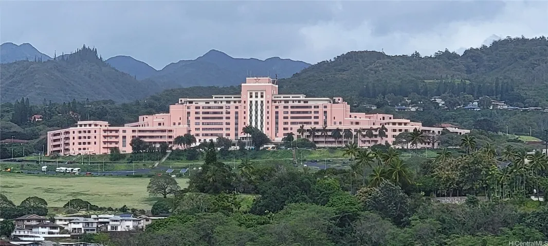 Tripler Army Medical Center; View from 10th Floor.