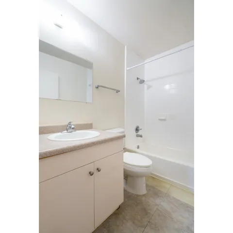 Hallway bathroom