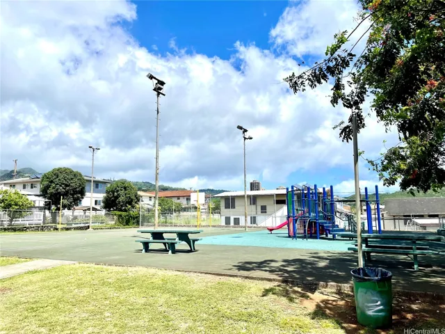 Playground across the street from Kunawai Terrace