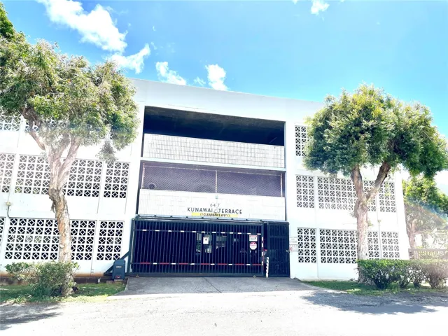 Front of the building