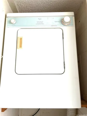 You don't have to leave your unit to do your laundry