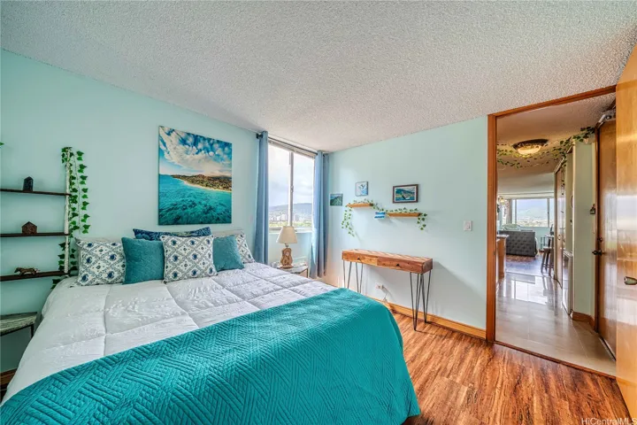 Gorgeous views in bedroom and lanai.