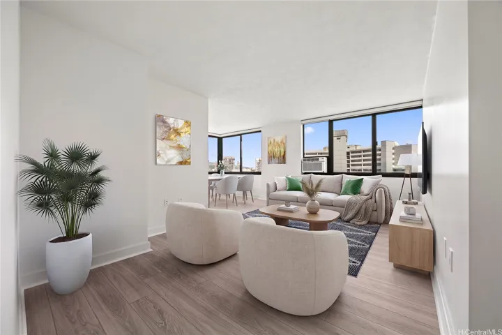 Enhanced virtual living room
