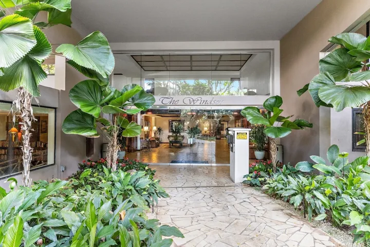 Front entrance