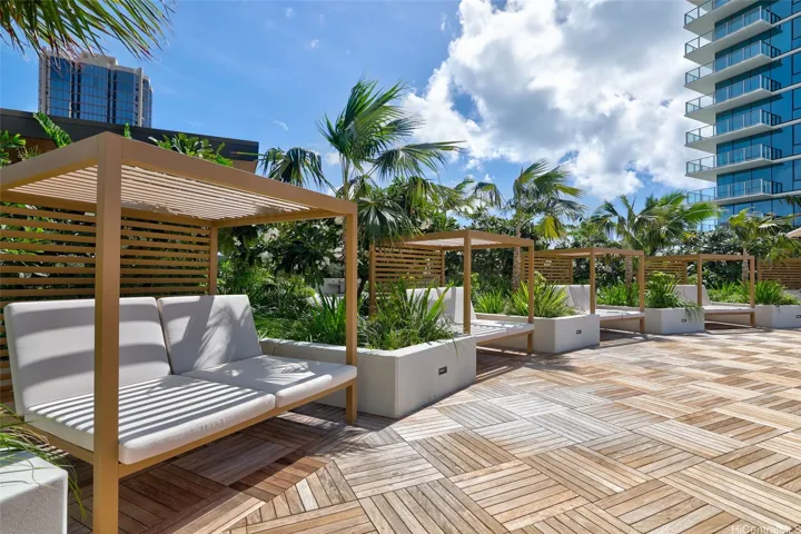 pool cabanas