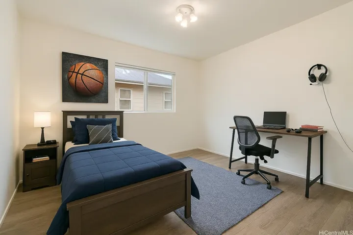 1st bedroom - Enhanced