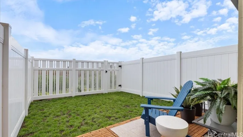 Private Yard Area