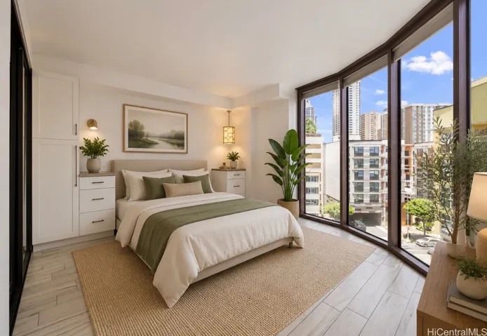 Enhanced 2nd bedroom
