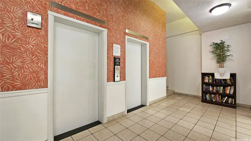Lobby elevator area